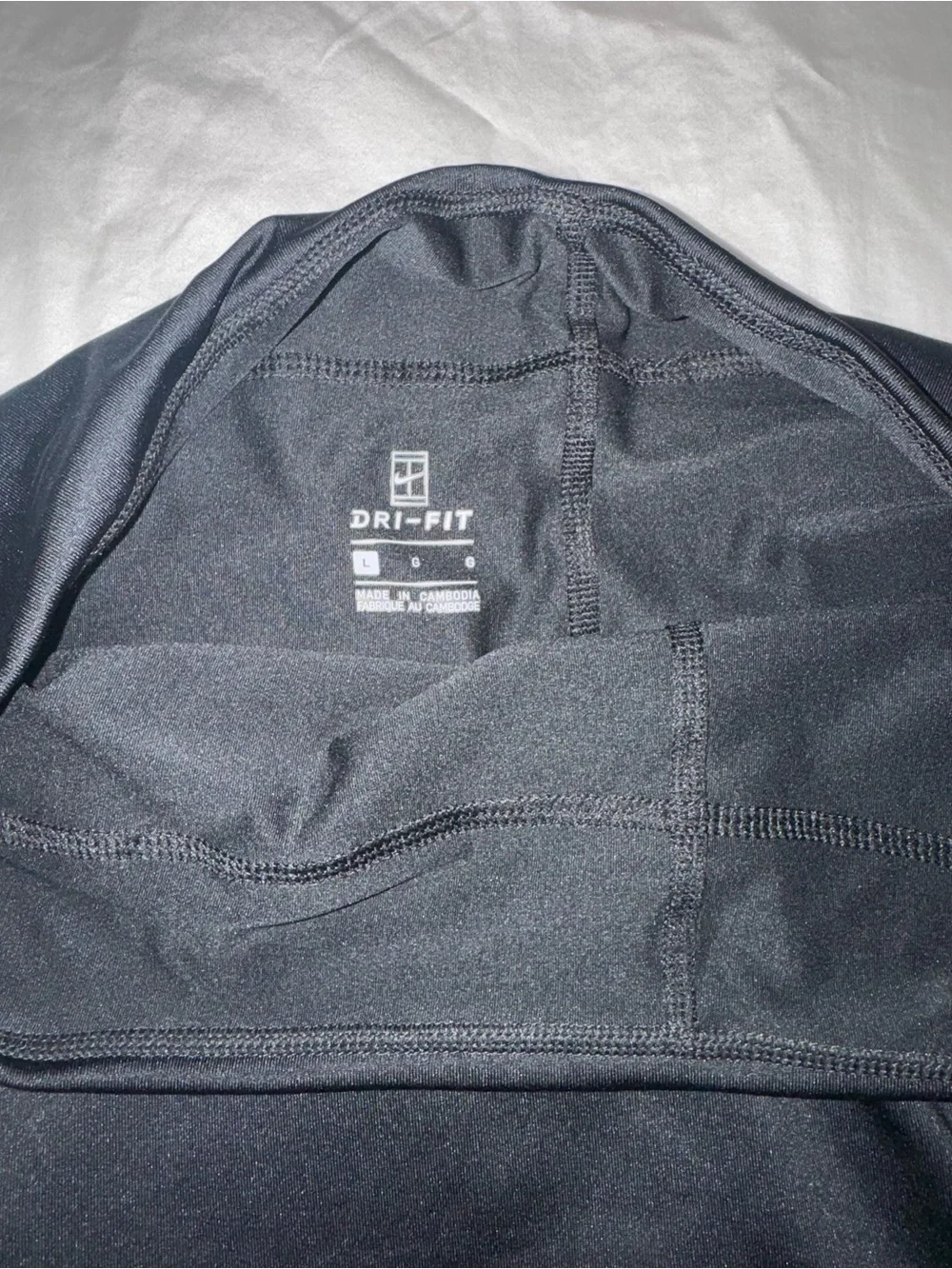 Nike Black Dri-FIT Performance Skort with Subtle Logo